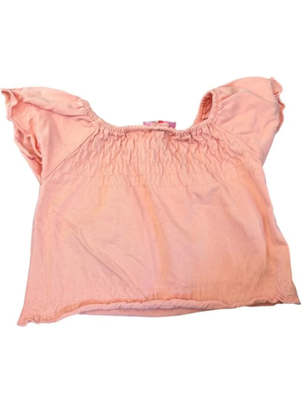 Vintage 2007 Strawberry Shortcake Girls Toddler Short Sleeve Shirt Sz 12M Y2K